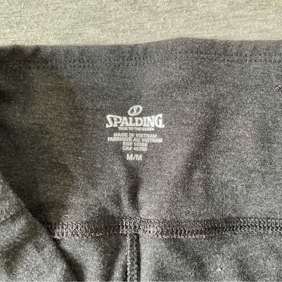 Spalding Women's Basic Essential High-Waisted Full-Length Leggings - Picture 7 of 9